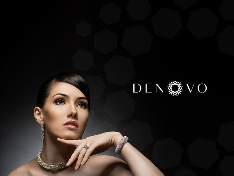 Denovo Jewels - luxurious jewelry collections for women - Website Design and Web Development - Element8 Dubai